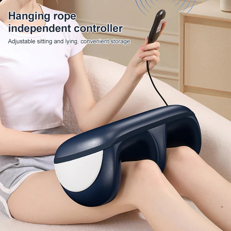 Premium Electric Foot Leg Massager | Deep Tissue Shiatsu Kneading | Heated Roller for Calf Relief | Stress Relief Foot Care 