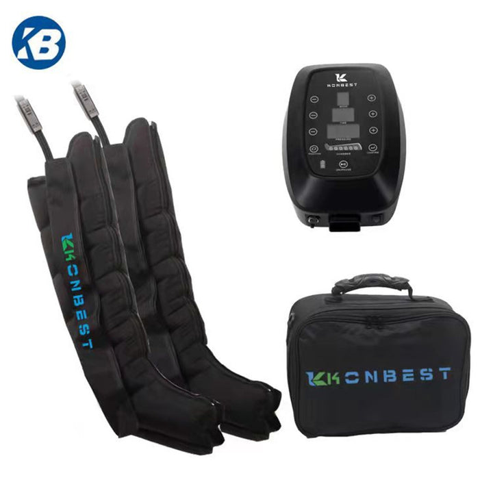 Premium Air Compression Massager for Legs and Feet – 6 Cavity Pressotherapy Boots for Improved Blood Circulation, Relaxation,