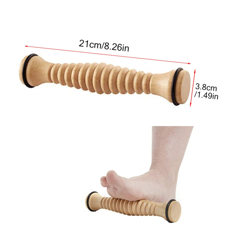 Premium Dual Foot Massager Roller for Plantar Fasciitis Relief, Deep Heel & Arch Pain, Stress Relief & Relaxation, Portable 