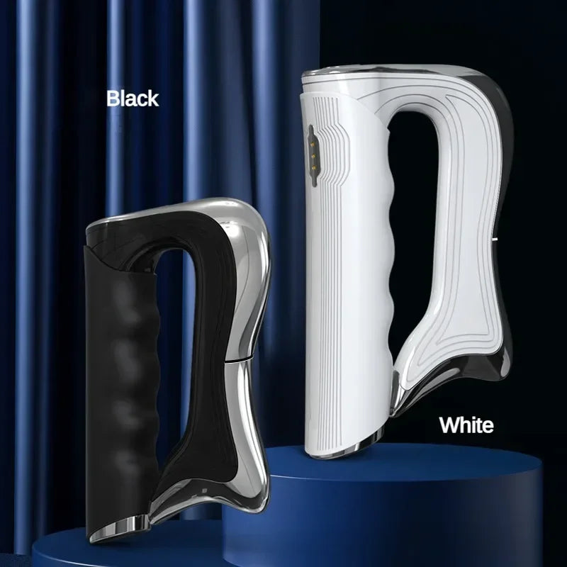 Premium Electric Muscle Massager for Deep Tissue Therapy – NMES Myofascial Gua Sha Scraper, Micro-Vibration & Micro-Current, 