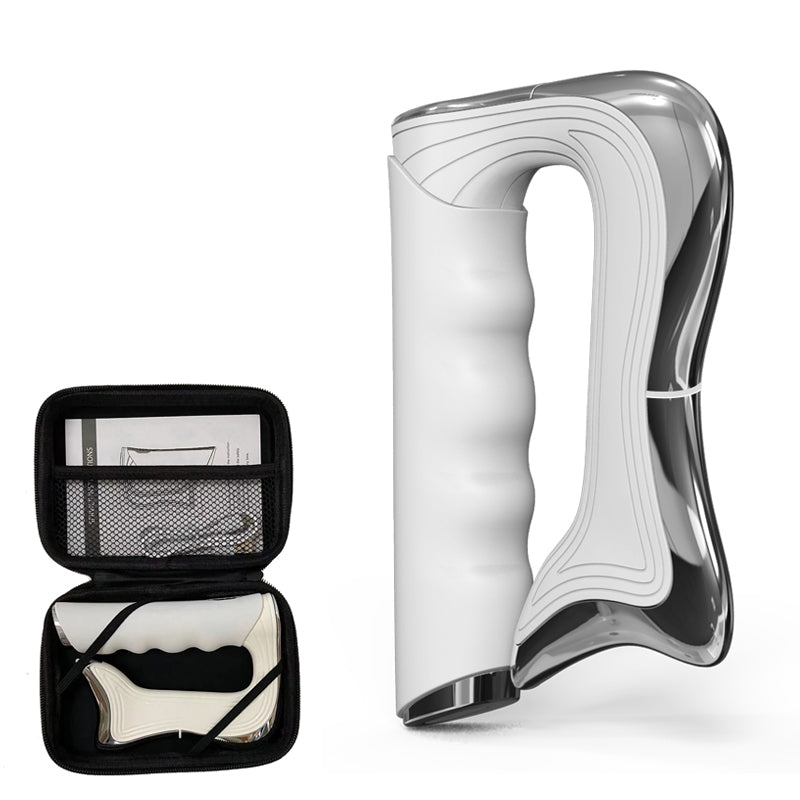 Premium Electric Muscle Massager for Deep Tissue Therapy – NMES Myofascial Gua Sha Scraper, Micro-Vibration & Micro-Current, 