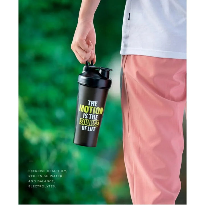 Premium Sports Shaker Cup – Large Capacity Leak-Proof Fitness Water Bottle – Portable, Thickened, Graduated Design for Gym, 