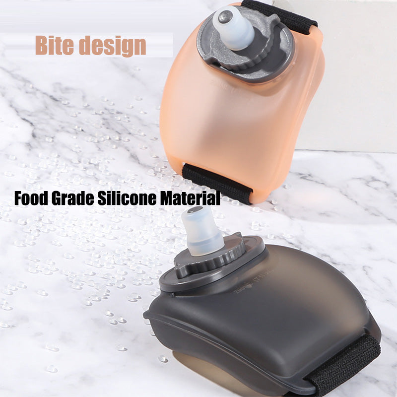 Premium Mini Running Wrist Water Bottle Holder – Soft Flask Hydration Pack for Marathon, Fitness, Cycling, Climbing, 