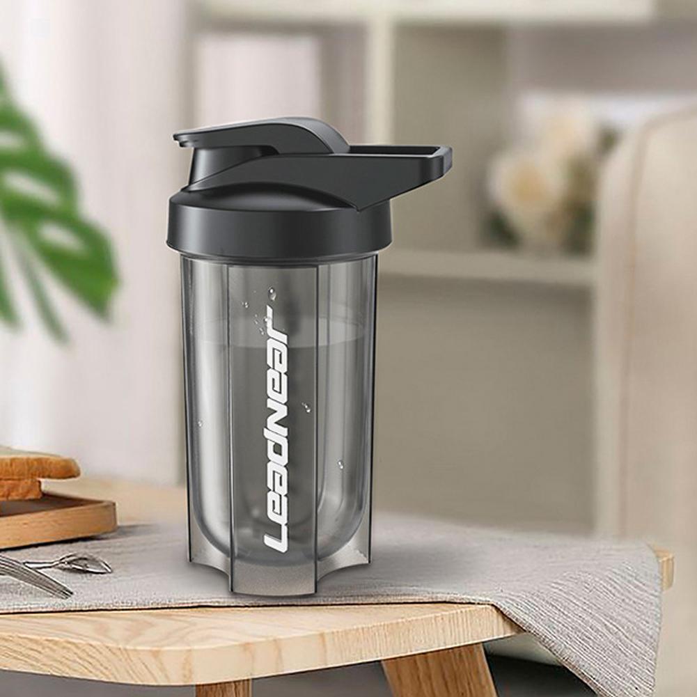 Premium 500ML Portable Sport Shaker Bottle – Leak Proof Protein Powder Shaker for Gym & Fitness – Durable, Easy Grip with 