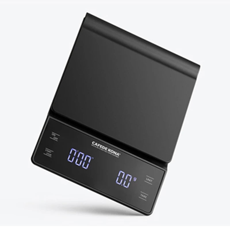 Premium Digital Coffee and Kitchen Scale – Precision Food Scale with Timer, High-Accuracy Mini Electronic Scale for Jewelry 
