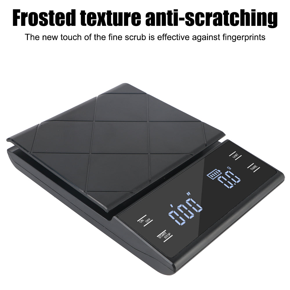 Premium Digital Coffee and Kitchen Scale – Precision Food Scale with Timer, High-Accuracy Mini Electronic Scale for Jewelry 