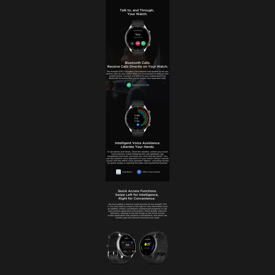 Premium Smartwatch with Blood Oxygen Monitor, Heart Rate, GPS Tracking, Phone Calls – Fitness & Health Smartwatch for Men and Women - StrengthXPhysiotherapy