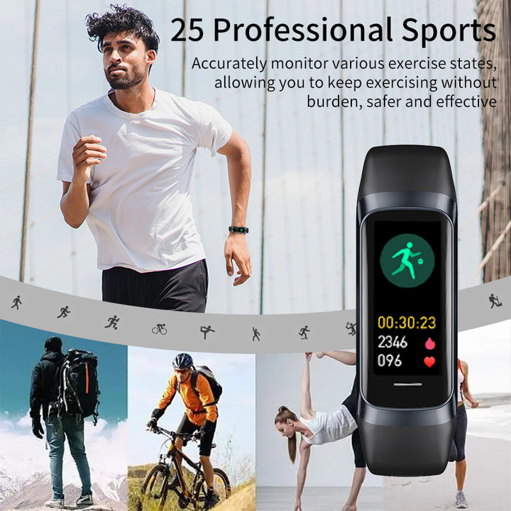 Premium Smartwatch for Women & Men – Heart Rate Monitoring, IP67 Waterproof, 20+ Sports Modes, Blood Pressure, Sleep Tracker,