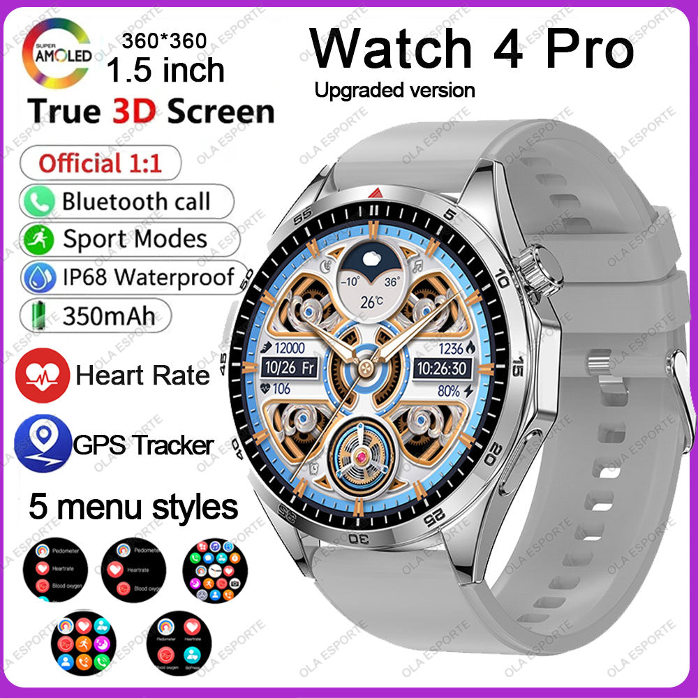 Premium Bluetooth Call Smartwatch for Men - ECG+PPG Health Monitoring, IP67 Waterproof, Heart Rate & Blood Pressure Tracker, 