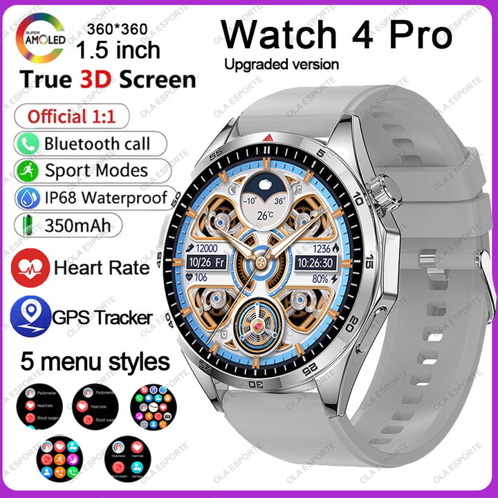 Premium Bluetooth Call Smartwatch for Men - ECG+PPG Health Monitoring, IP67 Waterproof, Heart Rate & Blood Pressure Tracker, 