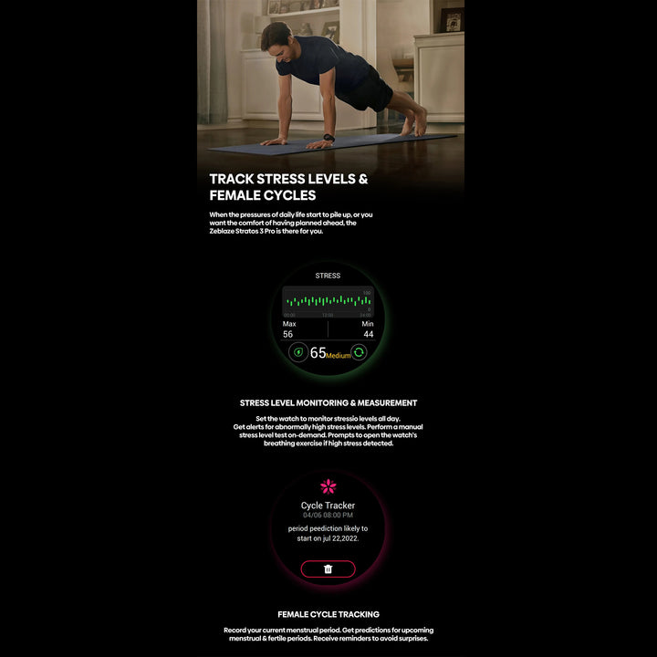 Premium GPS Sports Smartwatch for Men - 1.43” AMOLED, Built-in GPS, 100+ Sports Modes, Health Tracking, 18-Day Battery, Waterproof, Bluetooth Calls - StrengthXPhysiotherapy