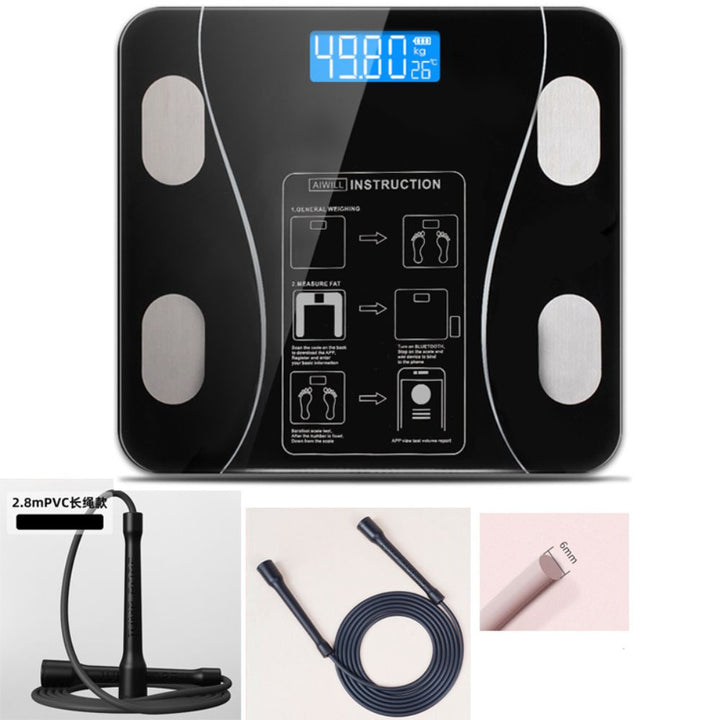 Premium LED Body Composition Scale – Accurate Digital Bathroom Scale with Body Fat Analysis, Bluetooth Connectivity, Health 