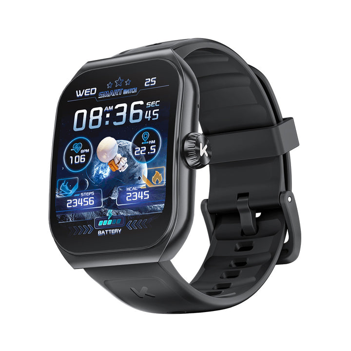Premium Smartwatch for Men & Women, 1.96" AMOLED, Bluetooth Calling, 100+ Sport Modes, IP68 Waterproof, Health Monitoring, Sleep & Stress Tracking, Wireless Charging - StrengthXPhysiotherapy