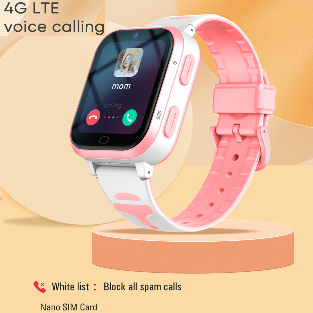 Premium 4G Kids Smartwatch – Video Call, GPS Tracking, IP67 Waterproof, 8GB ROM, Health Monitoring, Wi-Fi, Voice & Video