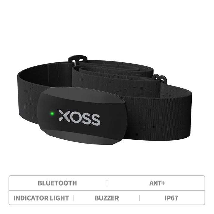 Premium Chest Strap Heart Rate Monitor – Bluetooth & ANT+ for Cycling, Running, Hiking, Fitness, Smart Bicycle Sensor - StrengthXPhysiotherapy