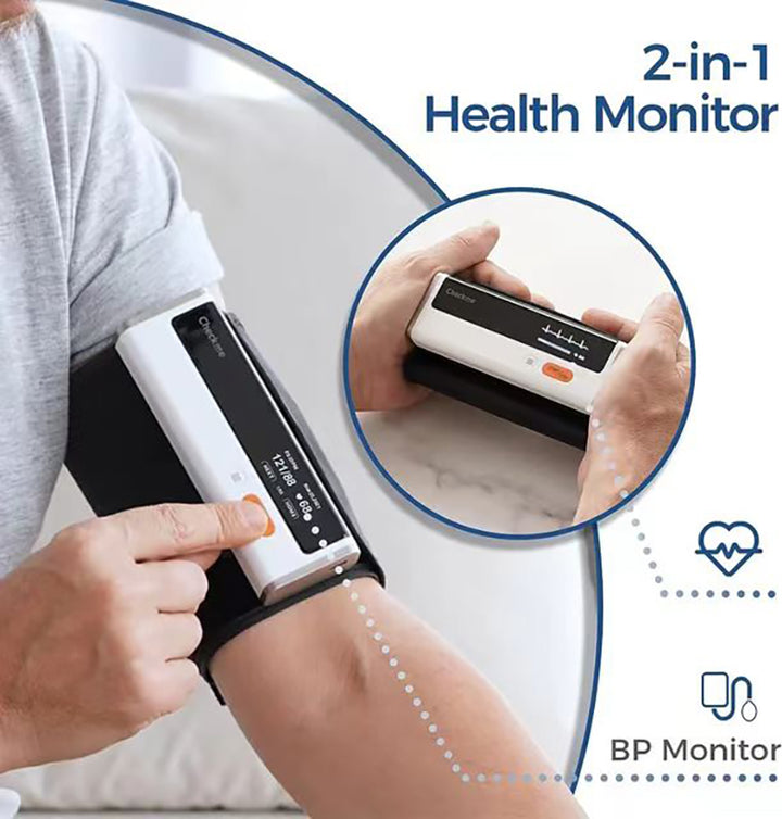 Premium Wireless Bluetooth Blood Pressure Monitor – ECG Function, Automatic Digital BP Machine with Heart Rate & Pulse 