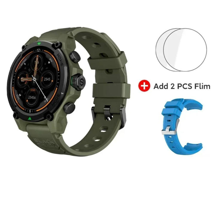 Premium Smartwatch for Men & Women – 1.43" AMOLED Display, GPS, 100+ Sports Modes, 21 Days Battery Life, 5ATM Waterproof, 