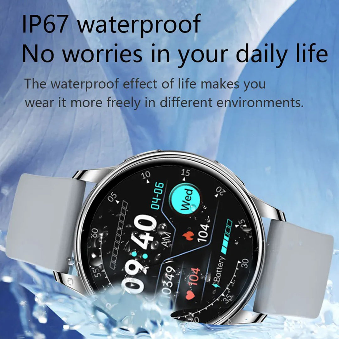 Premium Smartwatch for Women – Bluetooth Call, 100+ Sports Modes, Fitness Tracker, DIY Dials, Stylish Rosegold Design, Waterproof, Compatible with iOS & Android - StrengthXPhysiotherapy