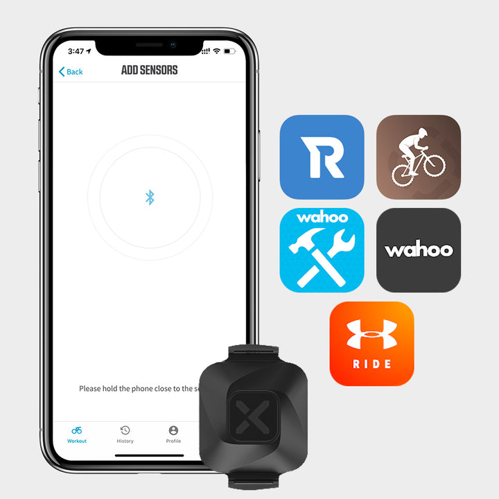 Premium Speed & Cadence Sensor for Cycling – X2 Heart Rate Monitor, S1 Bike Computer Mount, GPS Compatibility for GARMIN