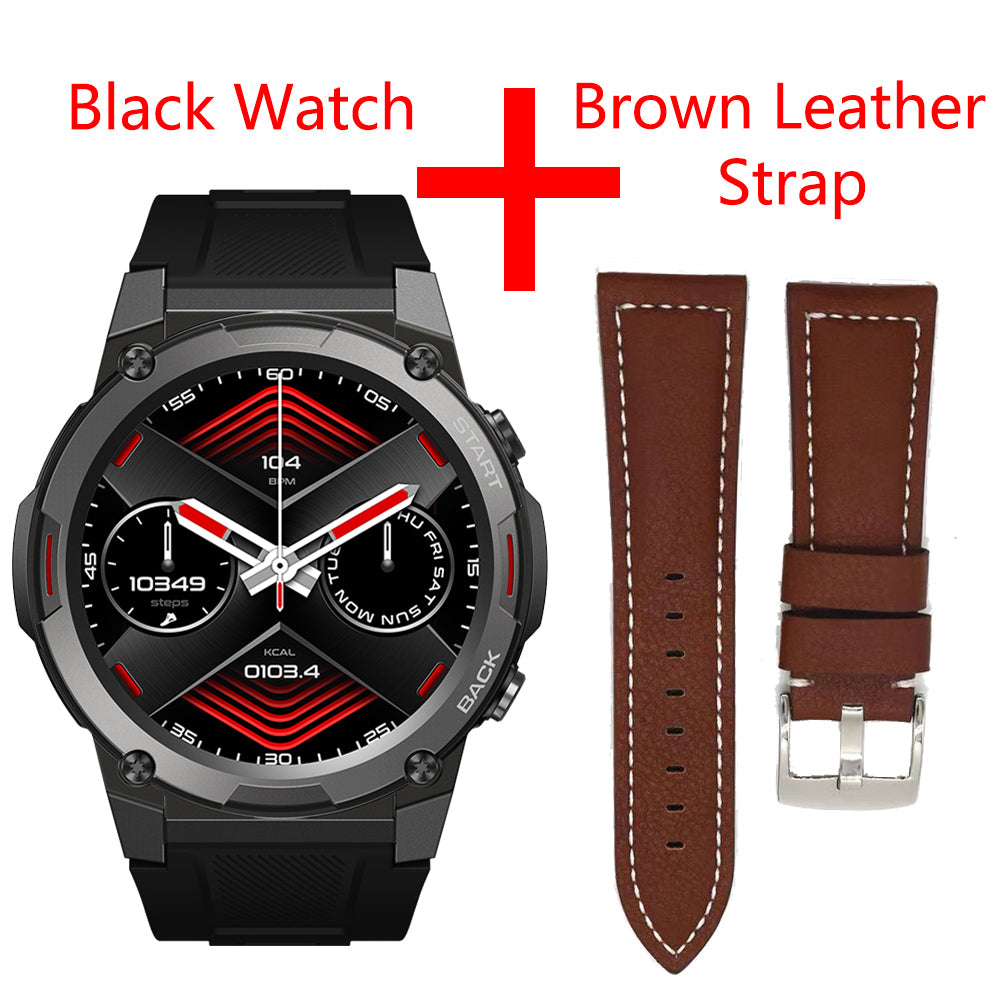 Premium Smartwatch with 1.43" AMOLED Display, Voice Calling, Health & Fitness Tracking, SpO2, Heart Rate, 14-Day Battery, 