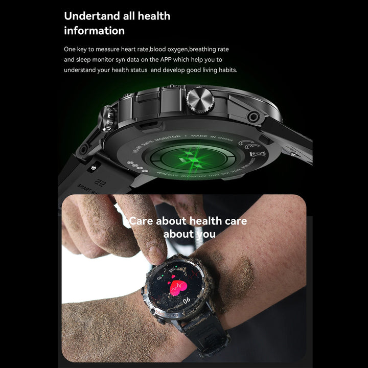 Premium Bluetooth Call Smartwatch for Men - IP67 Waterproof, 1.39-inch Display, Fitness Tracker, Sports Modes, Compatible with Android & iOS - StrengthXPhysiotherapy