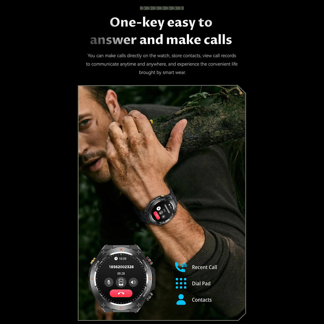 Premium Waterproof Sports Watch for Men and Women – 50M Waterproof, Dual Time, Pedometer, Stopwatch, Alarm, Countdown, Shockproof, EL Backlight, Lightweight Military Clock - StrengthXPhysiotherapy