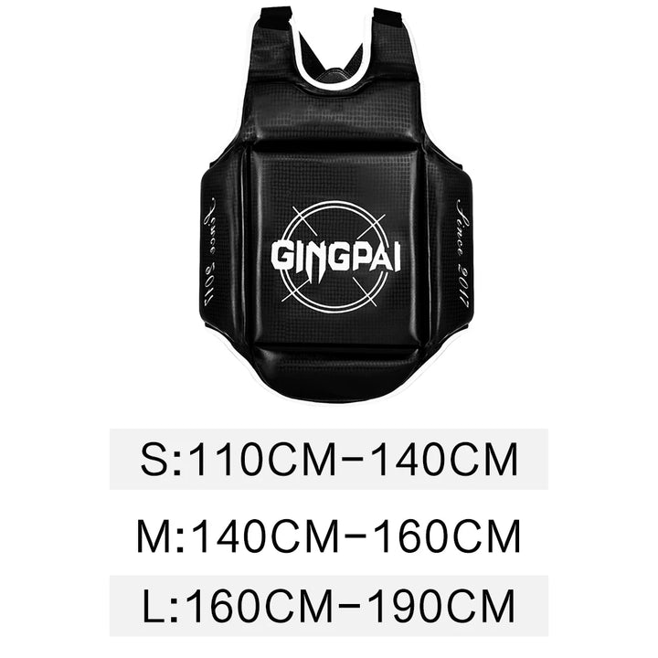 Premium Boxing Chest Guard – High-Quality MMA Rib Shield Armour for Martial Arts & Kickboxing – Reversible Body Protector
