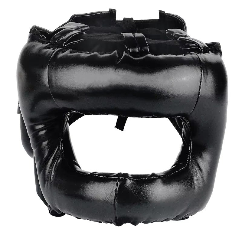 Premium Boxing Helmet – Muay Thai, Kickboxing, Sanda Training Headgear, Protective Head Protector Guard for Gym & Combat Sports - StrengthXPhysiotherapy