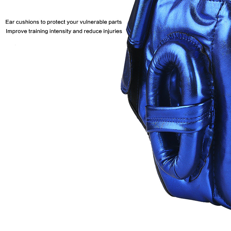 Premium Boxing Helmet – Muay Thai, Kickboxing, Sanda Training Headgear, Protective Head Protector Guard for Gym & Combat Sports - StrengthXPhysiotherapy