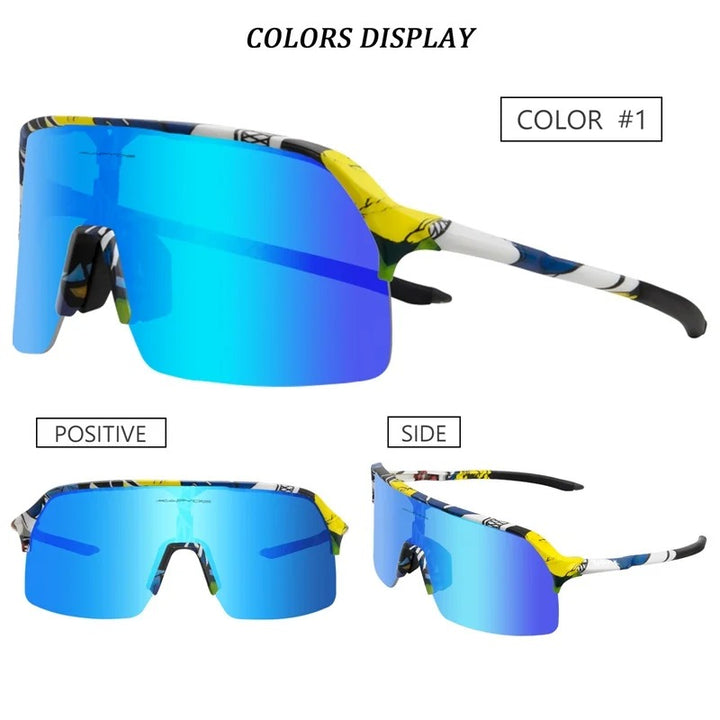 Premium Polarized Cycling Sunglasses – UV Protection, HD Lens, 1 or 4 Lens Options for Road, Mountain Bike & Outdoor Sports Eyewear for Men & Women - StrengthXPhysiotherapy