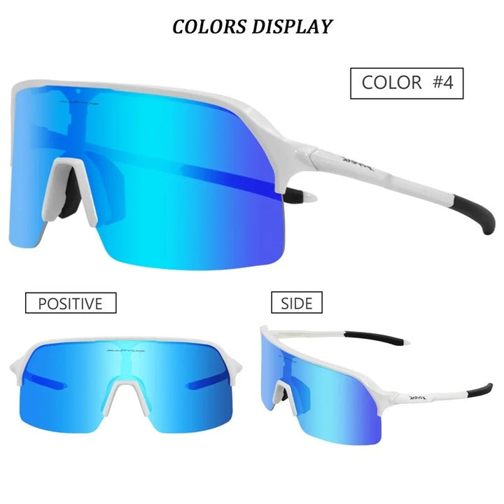 Premium Polarized Cycling Sunglasses – UV Protection, HD Lens, 1 or 4 Lens Options for Road, Mountain Bike & Outdoor Sports Eyewear for Men & Women - StrengthXPhysiotherapy
