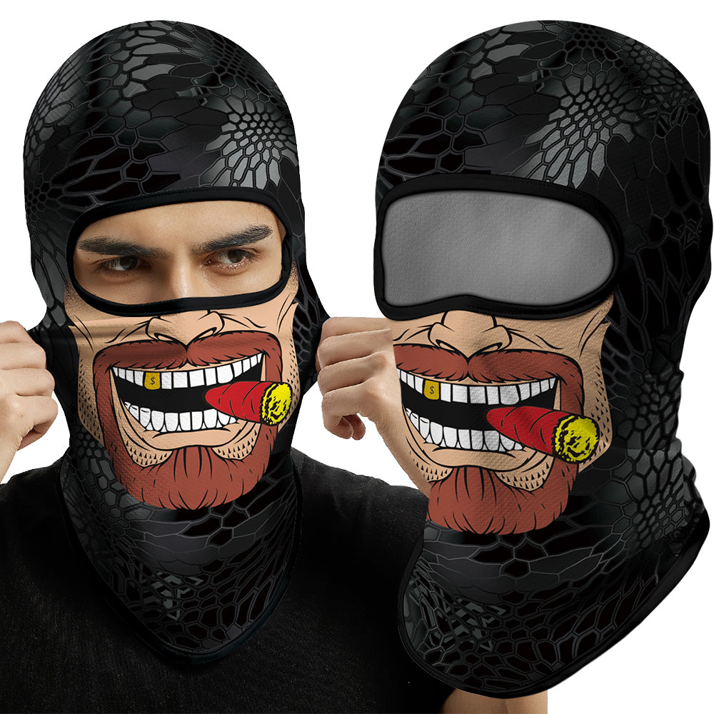 Premium Full Face Balaclava Ski Mask – Winter Warmer Cycling, Motorcycle, Snowboard, Helmet Liner, UV Protection, Quick-Drying Coolmax Fabric for Men and Outdoor Activities - StrengthXPhysiotherapy