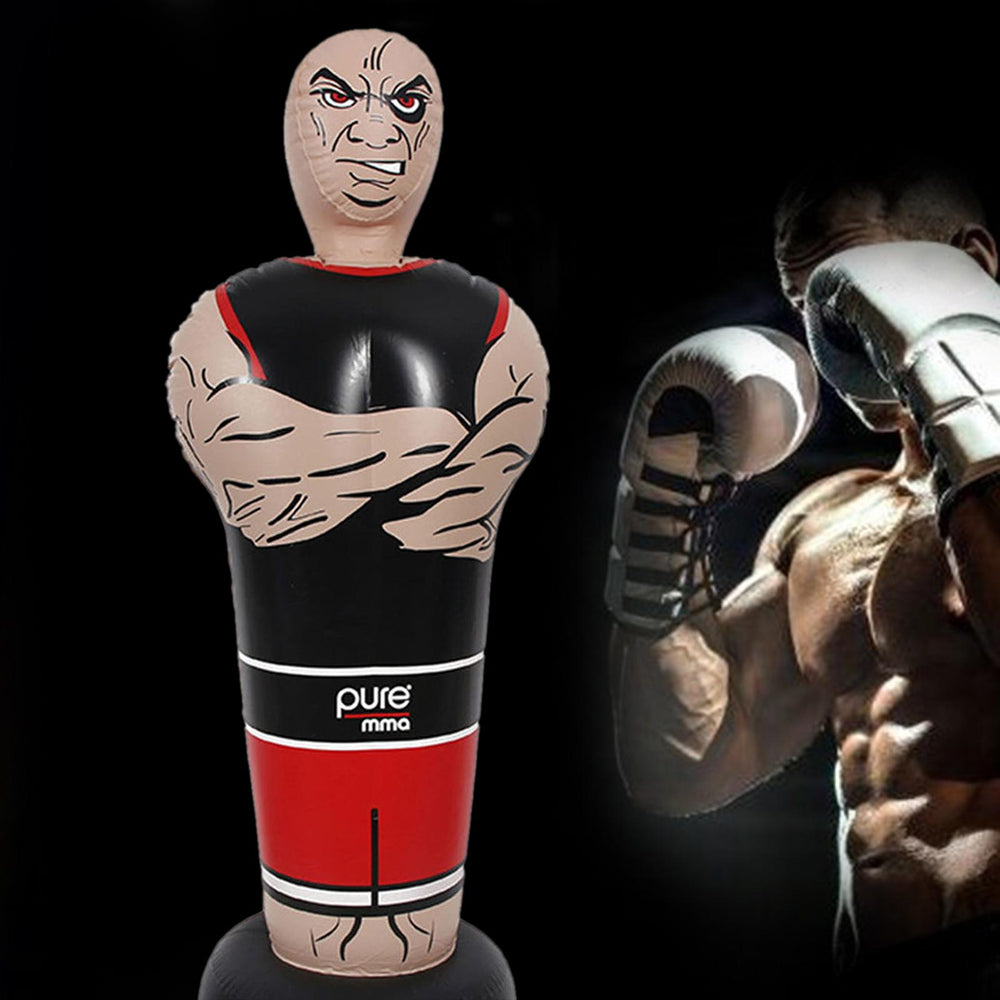 Premium Inflatable Punching Bag – Durable PVC Boxing Dummy for Kids & Adults – Home Gym Fun Activity, Karate & MMA Training –