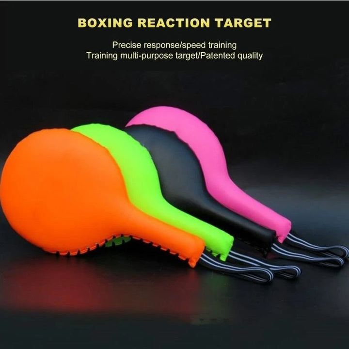 Premium Boxing Target Pads – Durable PU Foot & Fist Rebound Training Targets for Kids & Adults – Karate, Kickboxing, and Boxing Practice – High Elastic Compression Sponge - StrengthXPhysiotherapy