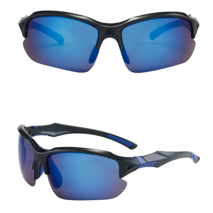 Premium Polarized Cycling Sunglasses – UV400 Protection, HD Lens, Comfortable Outdoor Sports Goggles for Men, UV Resistant, Fashionable Cycling Eyewear - StrengthXPhysiotherapy