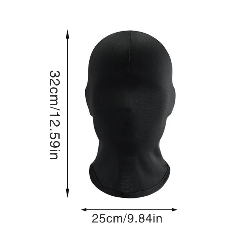 Premium Tactical Full Face Balaclava – UV Protection Ski Mask for Men & Women, Black Army Cap, Multi-Hole Motorcycle & Bike Helmet Cover - StrengthXPhysiotherapy