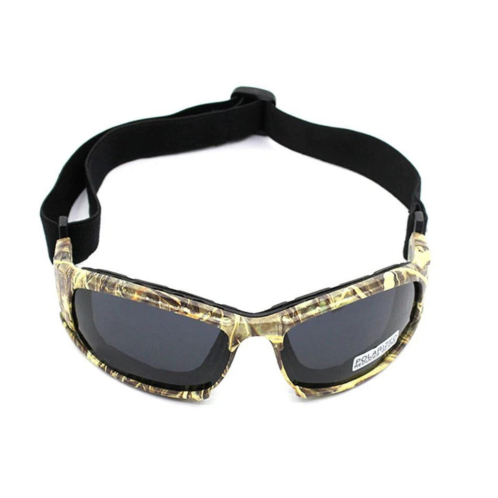 Premium Tactical Polarized Sport Glasses – UV Protection, Anti-Glare, 4 Lens Options for Shooting, Airsoft, Hunting, Hiking & Safety Eyewear - StrengthXPhysiotherapy