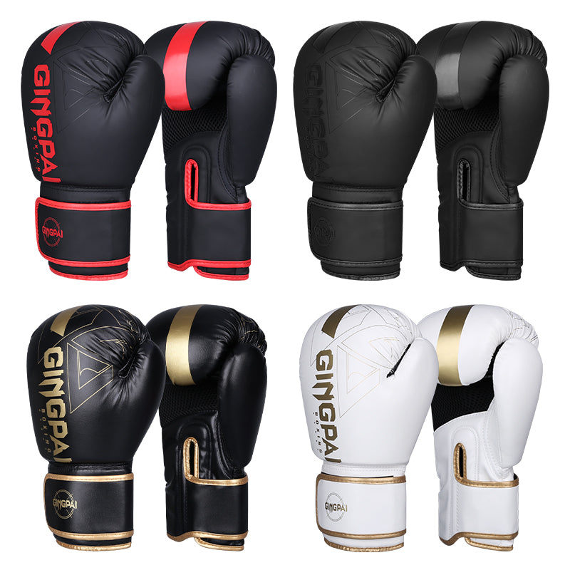Premium Kick Boxing Gloves for Men & Women – High Quality PU Leather, Durable Combat Gloves for Karate, Muay Thai, MMA, 