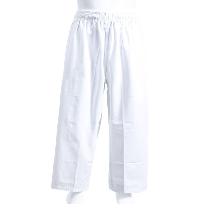 Premium Taekwondo Uniform – Cotton Karate Judo Dobok Pants – Men, Women, Kids – Kickboxing, MMA, Boxing, Muay Thai Training Gear - StrengthXPhysiotherapy