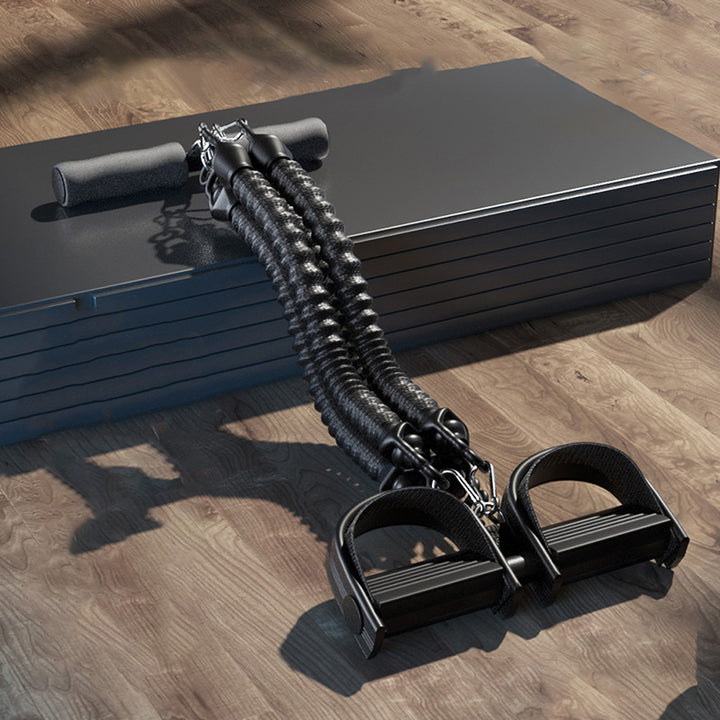 Premium Pedal Resistance Band Puller – Multi-Functional Home Exercise Equipment for Men, Adjustable Tension, Full Body 