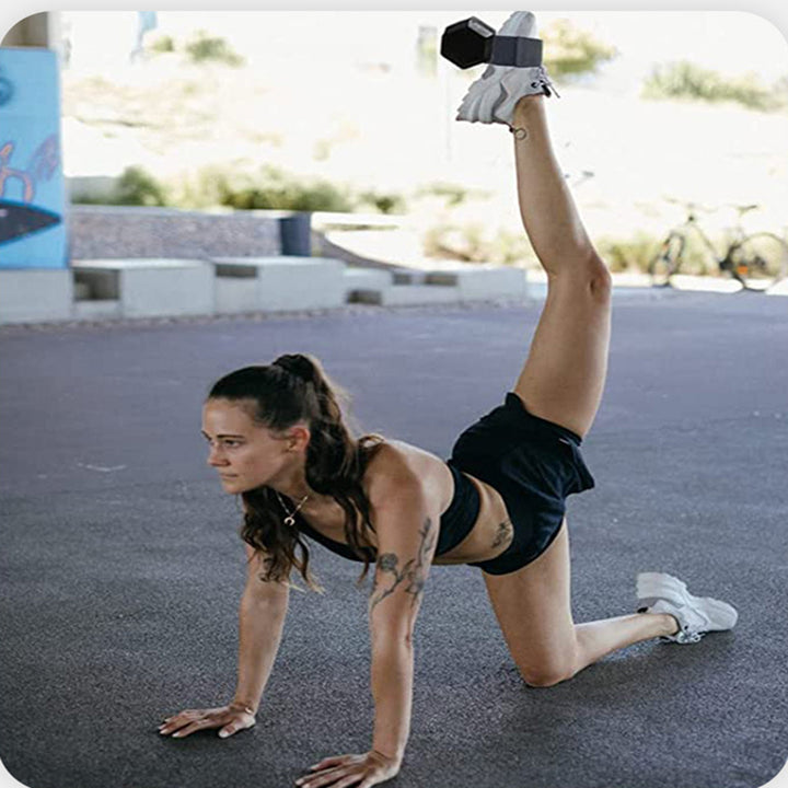 Premium Dumbbell Ankle Straps – Adjustable Foot Bands for Tibialis Training, Leg Strengthening, Weight Lifting, Fitness