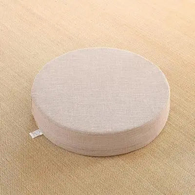 Premium Meditation Cushion – 40x6cm Japanese Tatami Backrest Pillow – Removable & Washable Cloth, Hard Texture for Comfort