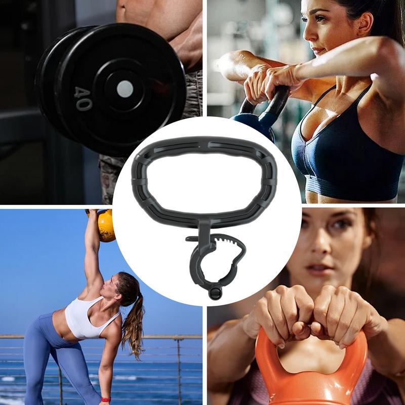 Premium Dumbbell to Kettlebell Converter – Portable Kettlebell Adapter for Home Gym Workouts – Sturdy Grip Handle for Heavy