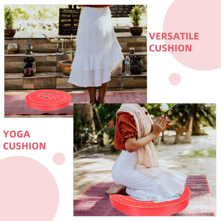 Premium Floor Cushion for Meditation & Yoga – Comfortable Tatami Mat Seat Pad – Soft Pearl Wool & Cloth Material – Perfect for