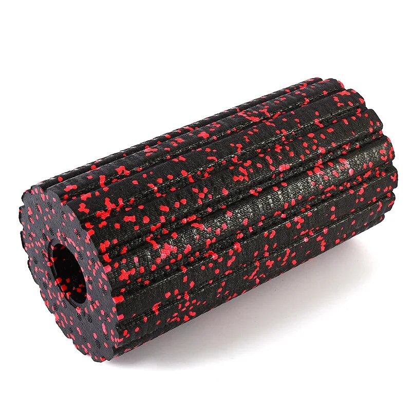 Premium EPP Foam Roller for Muscle Relaxation, Yoga Column, High Hardness, Hollow Shaft, Lean Leg Fitness, Plum Shaped Design