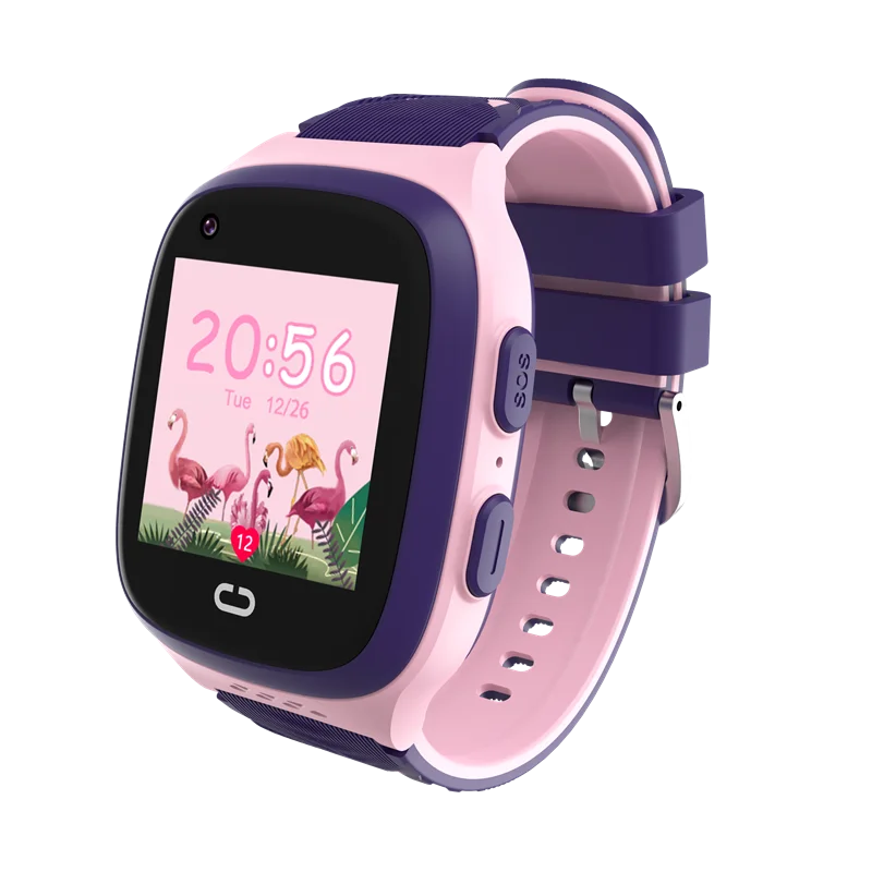 Premium Kids 4G Smart Watch - GPS Tracker, Video Calls, SOS, Waterproof, Camera, Location Monitor