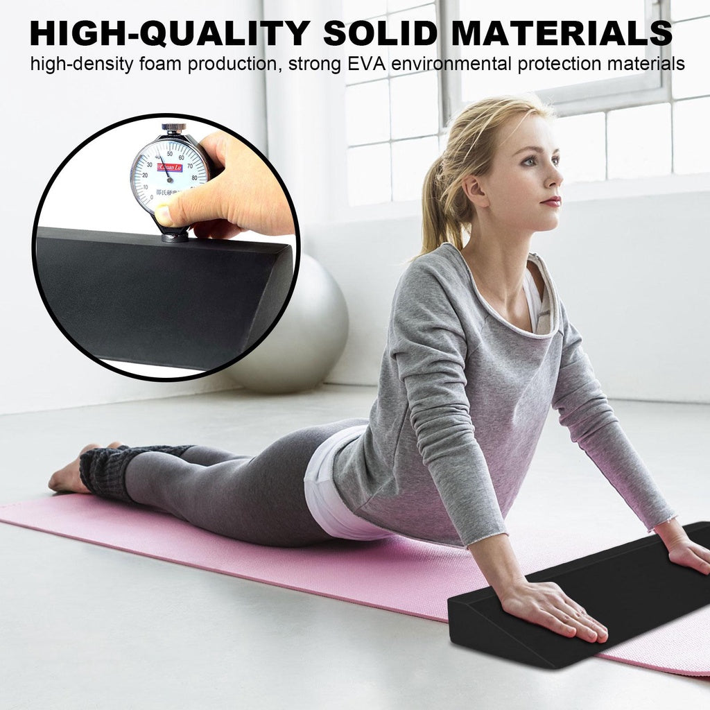 High Quality EVA Yoga Wedge Block – Lightweight Incline Slant Board for Squats, Foot Support, Deadlifts & Pilates, Durable