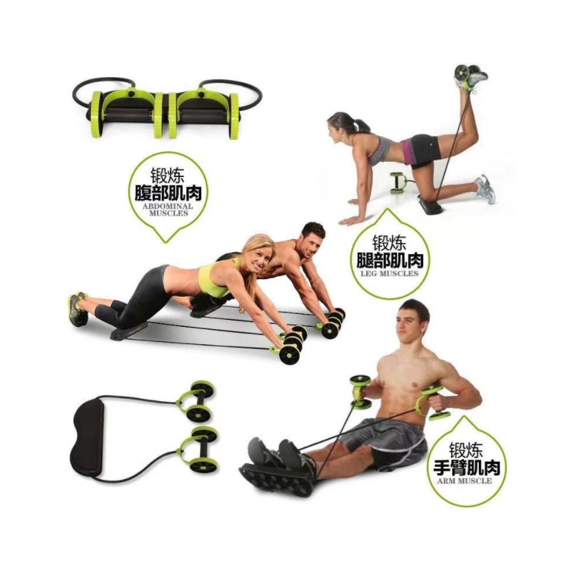 Premium Ab Roller for Abs Workout - Multifunctional Thicker Exercise Equipment for Core Strength, Body Shaping, and Fitness 