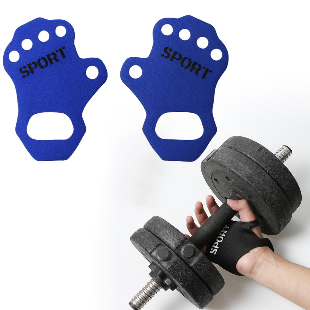 Premium Workout Hand Grips for Weightlifting, Pull-Ups & Fitness - Anti-Slip Palm Protection, Sweat-Absorbing, Lightweight  