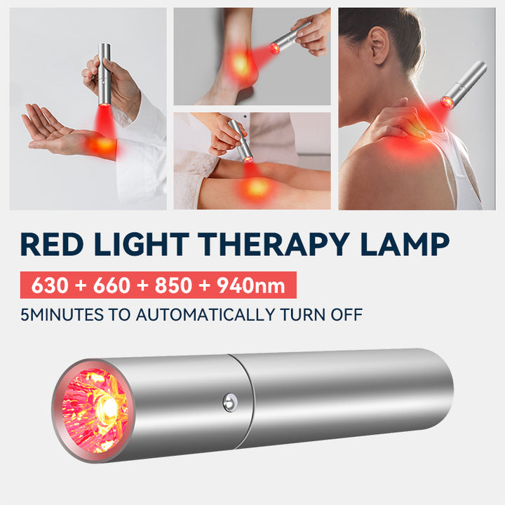 Premium Red Light Therapy Device for Acne Treatment & Skin Firming | 630nm, 660nm, 850nm & 940nm Infrared | Anti-Aging, 